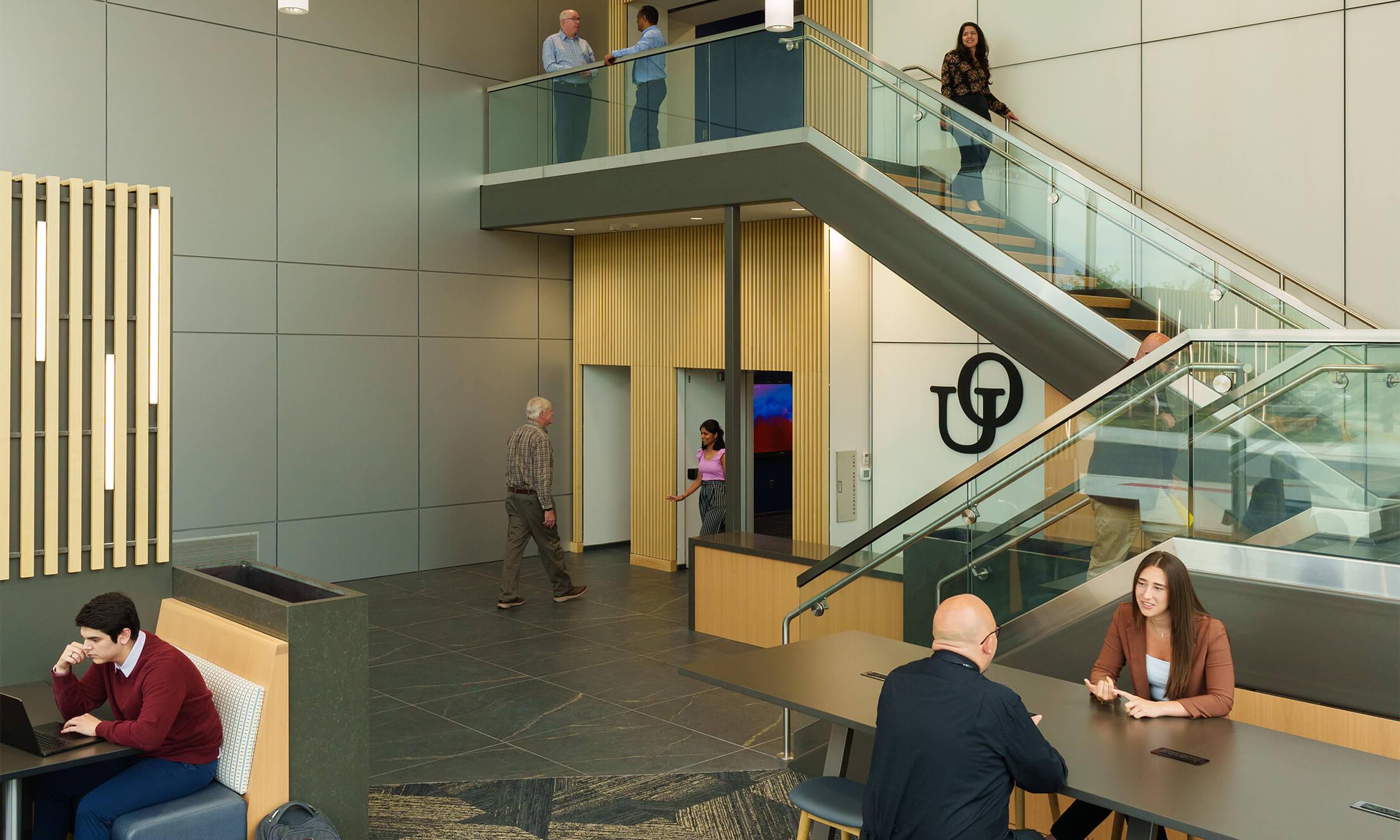 Interior shot of O'Dowd Hall